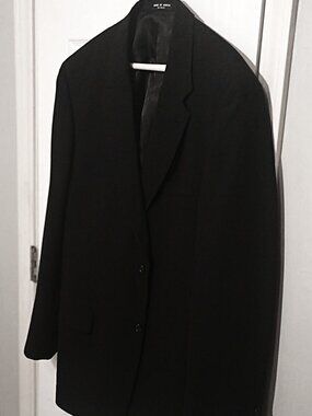 Gerald Austin Men Black Blazer Only  43L